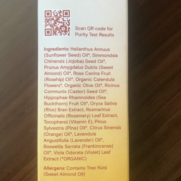 FLORIA VIBRANCE BODY OIL with Organic Botanicals - Picture 2 of 9